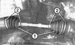 проверка пыльников ШРУСов